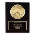 BC55 Black piano finish vertical wall clock.